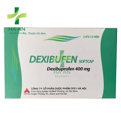 Thuốc Uống Dexibufen softcapCông Ty Cổ Phần Dược Phẩm Cpc1 Hà Nội