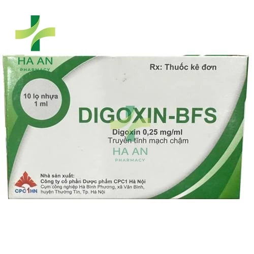 Thuốc Tiêm Digoxin-BFSCông Ty Cổ Phần Dược Phẩm Cpc1 Hà Nội