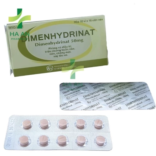 Thuốc Uống DimenhydrinatCông Ty Cổ Phần Dược Phẩm Khánh Hòa