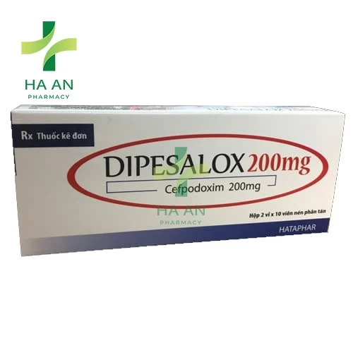 Thuốc Uống Dipesalox 200mgCông ty cổ phần dược phẩm Hà Tây
