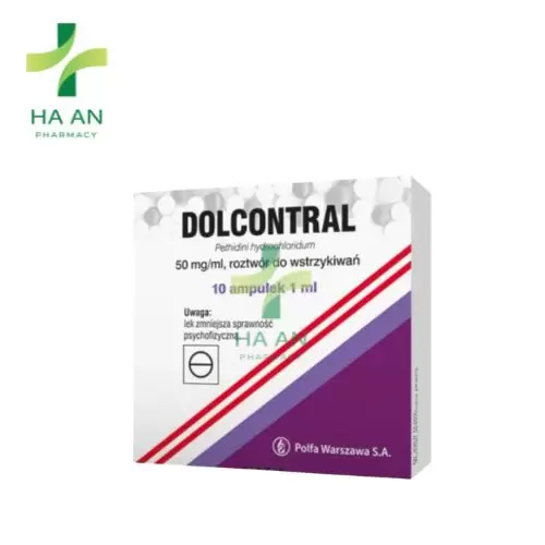 Dolcontral 50mg/ml - Pethidine Warsaw Pharma