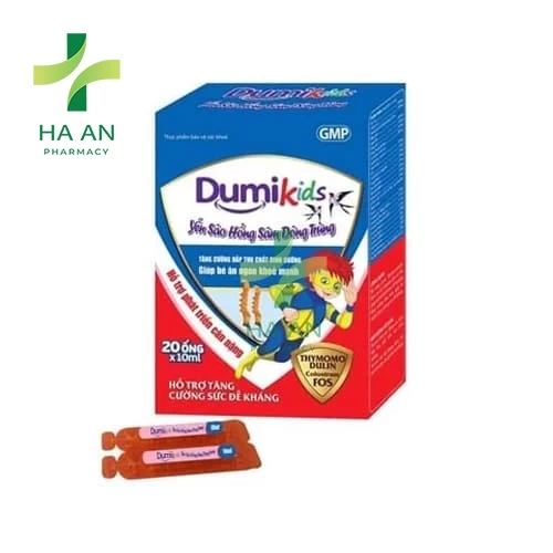 Dumikids Yến Sào Hồng Sâm Đông Trùng