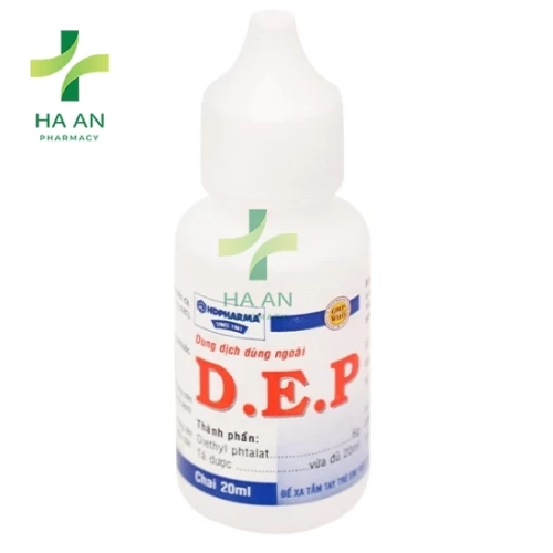 Thuốc Dùng ngoài Dung dịch D.E.PCông Ty Cổ Phần Dược Vật Tư Y Tế Hải Dương