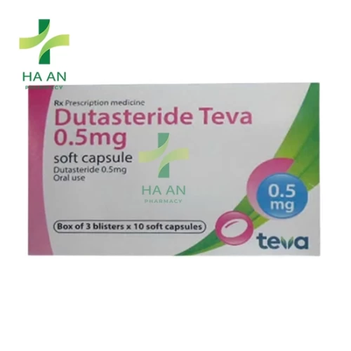 Thuốc Uống Dutasteride - 5A FARMA 0,5mgCông Ty Cổ Phần Liên Doanh Dược Phẩm Éloge France Việt Nam
