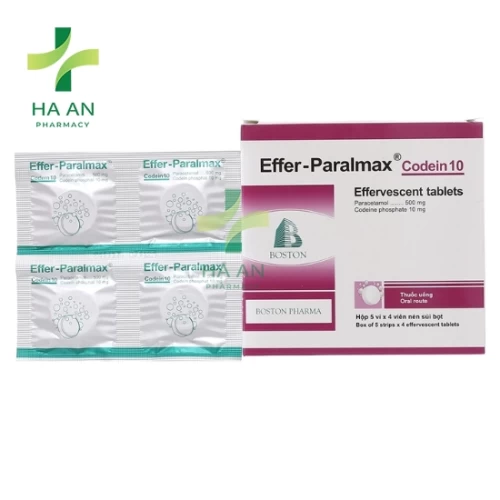 Thuốc Uống Effer-paralmax codein 10 Công Ty Cổ Phần Dược Phẩm Boston Việt Nam