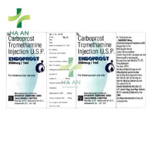 Thuốc Tiêm Endoprost- 250mcgBharat Serums And Vaccines Ltd