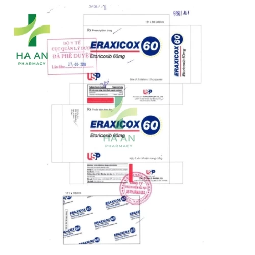 Thuốc Uống Eraxicox 60Công Ty Cổ Phần Us Pharma Usa