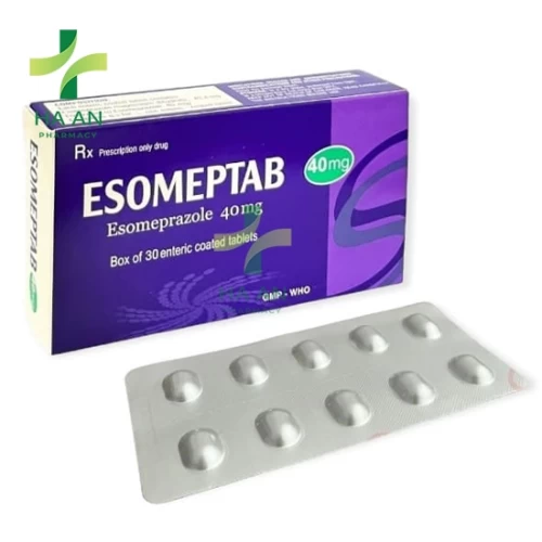 Thuốc Uống Esomeptab 40mgCông Ty Cổ Phần Dược Phẩm Quảng Bình