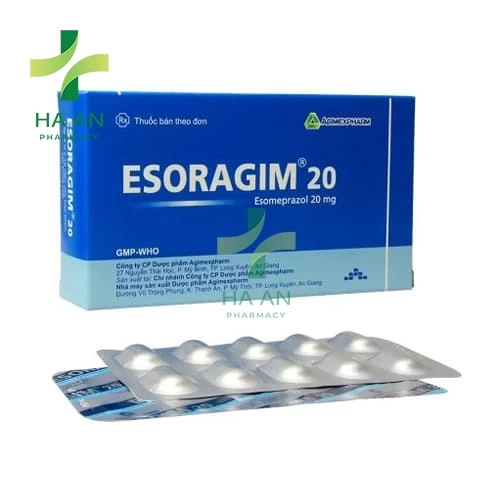 Esoragim 20 - Esomeprazol Agimexpharm