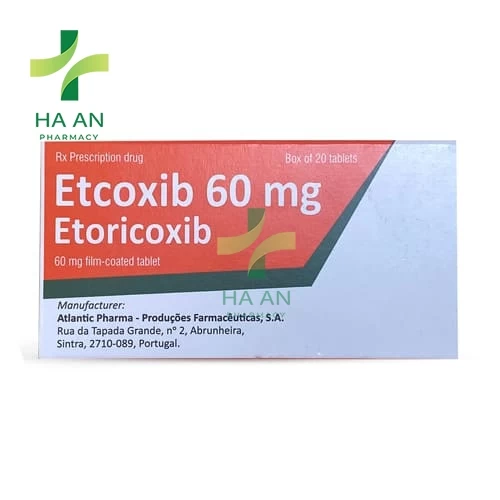 Etcoxib 60mg - Etoricoxib Atlantic Pharma