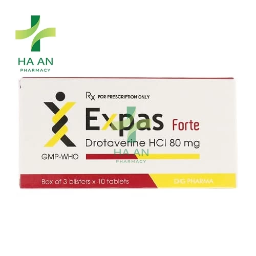 Thuốc Uống Expas ForteCTCP Dược Hậu Giang - CN nhà máy DP DHG tại Hậu Giang