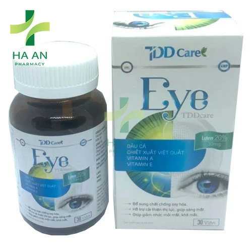 Eye Tddcare hỗ trợ cải thiện thị lực, giúp sáng mắt