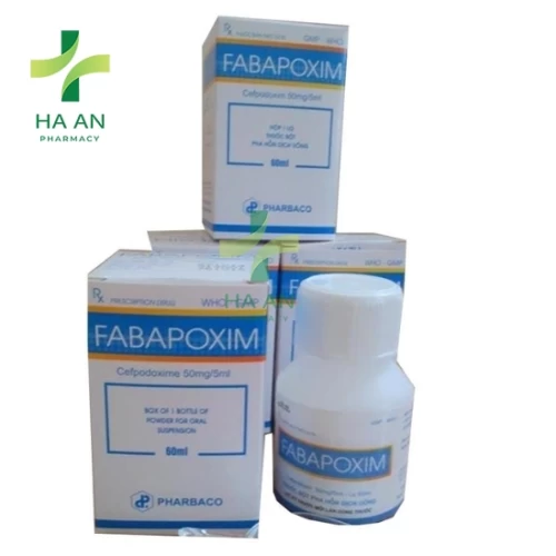 Thuốc Uống FabapoximCông ty cổ phần dược phẩm Trung ương I - Pharbaco