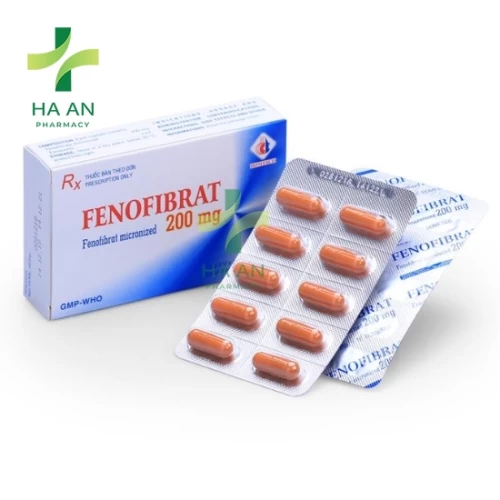 Thuốc Uống Fenofibrat 200mgDOMESCO