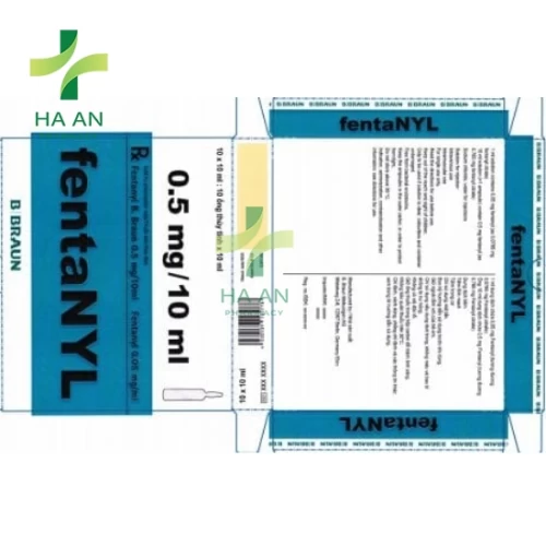 Thuốc Tiêm Fentanyl B.Braun 0.5mg/10mlB.Braun Melsungen AG