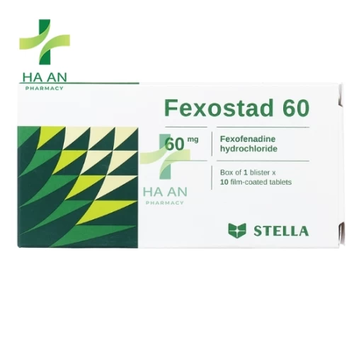 Thuốc uống Fexostad 60Công Ty TNHH Liên Doanh Stellapharm - Chi Nhánh 1
