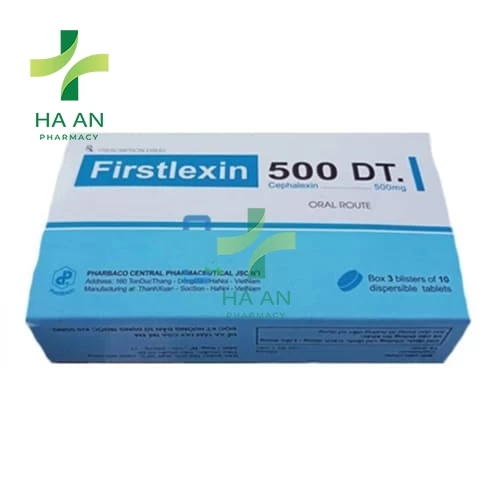 Thuốc Uống Firstlexin 500 DT.CTCP DP TW 1 - Pharbaco.