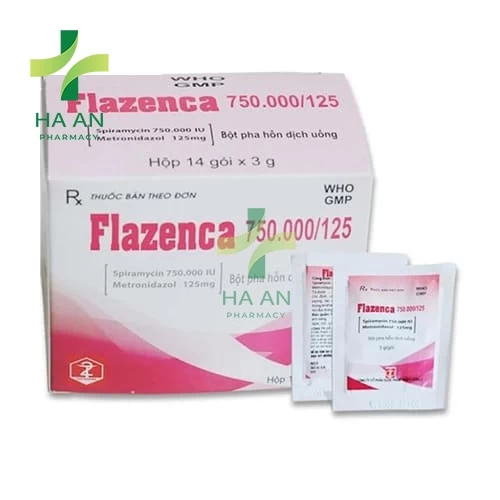 Thuốc Uống Flazenca 750.000/125Công ty cổ phần dược phẩm Trung ương 2