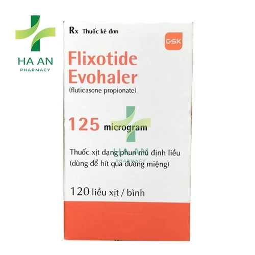 Thuốc Xịt qua đường miệng Flixotide EvohalerGlaxo Wellcome S.A