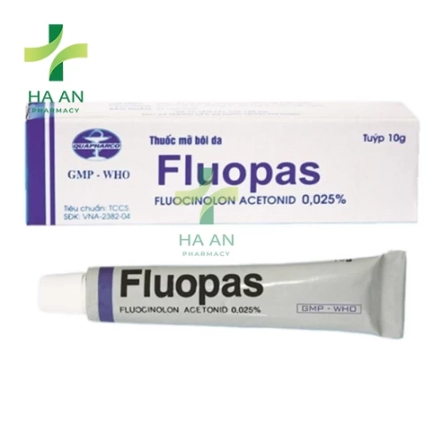 Thuốc Thuốc mỡ bôi da FluopasCông Ty Cổ Phần Dược Phẩm Quảng Bình