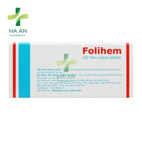 Thuốc Uống Folihem Remedica Ltd.