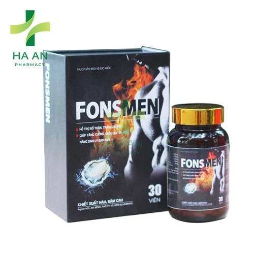 Fonsmen hỗ trợ giảm tình trạng suy giảm sinh lý