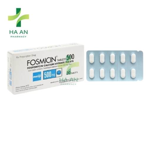 Thuốc Uống Fosmicin tablets 500Meiji Seika Pharma Co.,Ltd