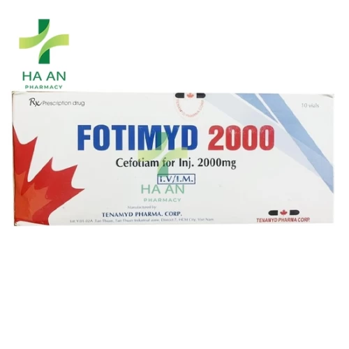 Thuốc Tiêm Fotimyd 2000Công ty cổ phần dược phẩm Tenamyd