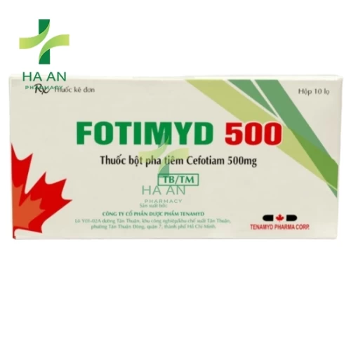 Thuốc Tiêm Fotimyd 500Công ty cổ phần dược phẩm Tenamyd