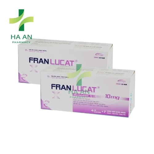 Thuốc Uống FranlucatCông Ty Cổ Phần Liên Doanh Dược Phẩm Éloge France Việt Nam
