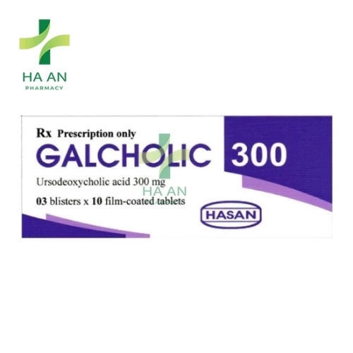 Thuốc uống Galcholic 300Công ty TNHH Hasan - Dermapharm