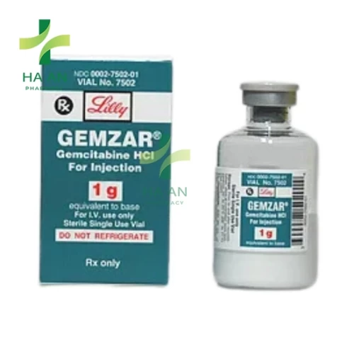 Thuốc Tiêm truyền Gemzar 1000mg - Vianex