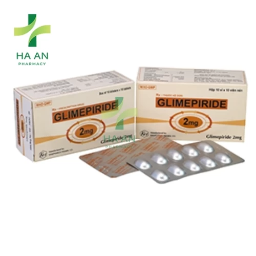 Thuốc Uống Glimepiride 2mgCông Ty Cổ Phần Dược Phẩm Khánh Hòa