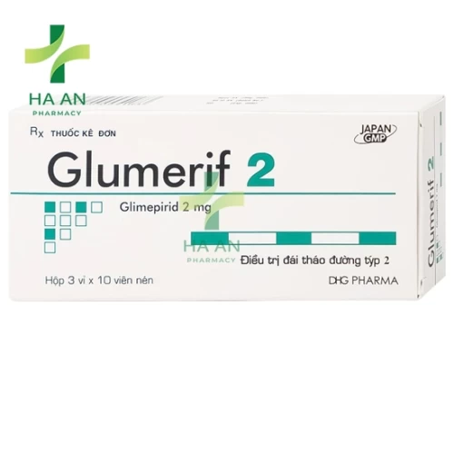 Thuốc Uống Glumerif 2 CTCP Dược Hậu Giang - CN nhà máy DP DHG tại Hậu Giang