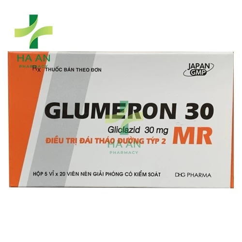 Thuốc Uống Glumeron 30 MR CTCP Dược Hậu Giang - CN nhà máy DP DHG tại Hậu Giang