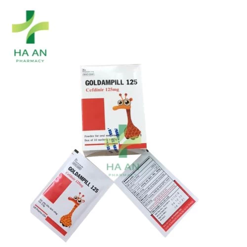 Goldampill 125 - Cefdinir US Pharma USA