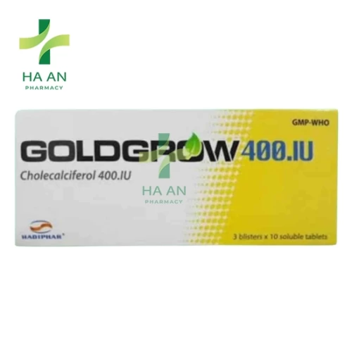 Thuốc Uống Goldgro WCông Ty Cổ Phần Dược Hà Tĩnh