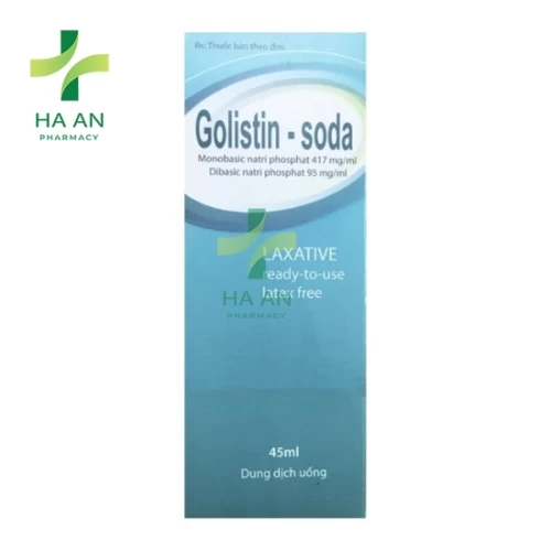 Thuốc Uống Golistin soda Công Ty Cổ Phần Dược Phẩm Cpc1 Hà Nội