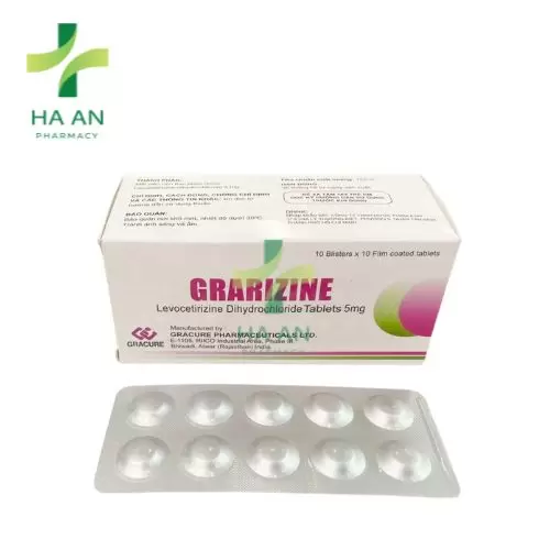 Grarizine - Levocetirizin 5mg Gracure Pharma