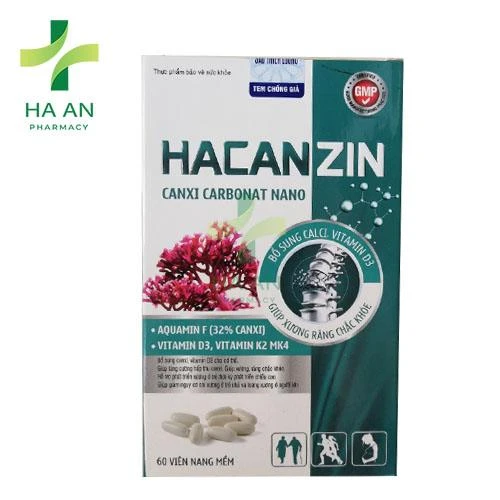 Hacanzin bổ sung canxi