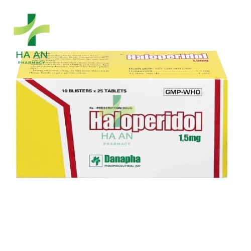 Thuốc Uống Haloperidol 1,5 mgCông Ty Cổ Phần Dược Danapha