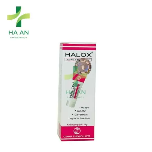 Halox Acne Cream 15g Gamma Chemicals