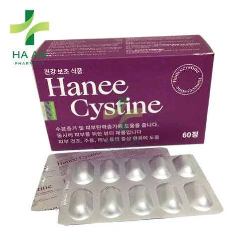 Hanee Cystine hỗ trợ làm đẹp da