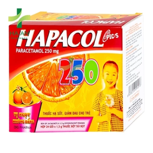 Thuốc Uống Hapacol 250CTCP Dược Hậu Giang - CN nhà máy DP DHG tại Hậu Giang