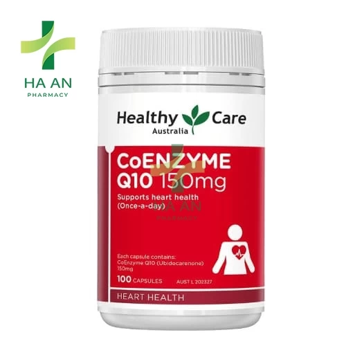 Healthy Care Coenzyme Q10 150Mg 100 
Capsules Dietary Supplement
