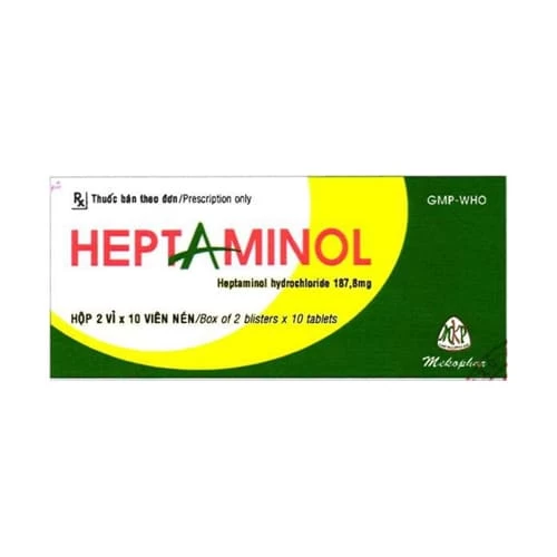 Thuốc Uống HeptaminolCông Ty Cổ Phần Hóa-Dược Phẩm Mekophar