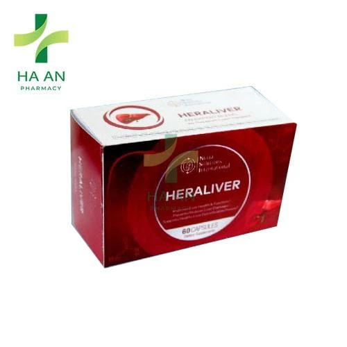 Heraliver - bổ gan, hỗ trợ điều trị xơ gan, gan nhiễm mỡ