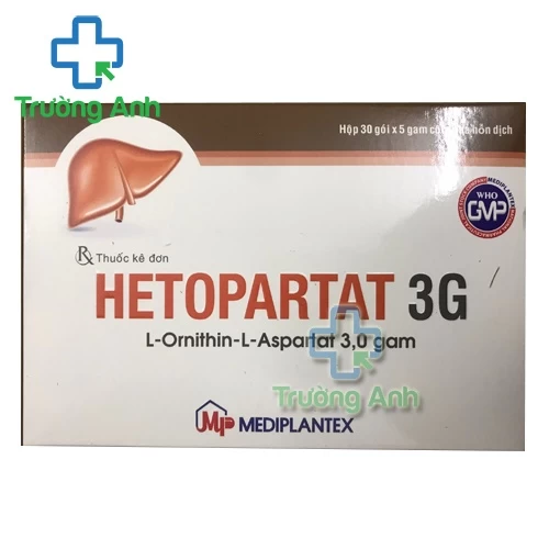 Thuốc Uống Hetopartat 3GCông Ty Cổ Phần Dược Tw Mediplantex