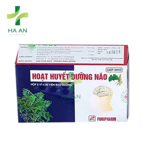 Hoạt huyết dưỡng não Foripharm