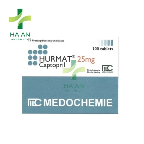 Thuốc Uống Hurmat 25 mgCông ty TNHH Medochemie (Viễn Đông)